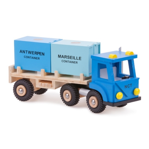 New Classic Toys Truck with 2 Containers